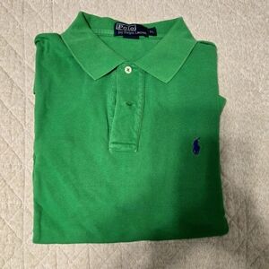 Polo by Ralph Lauren men's green polo shirt. Size XL.